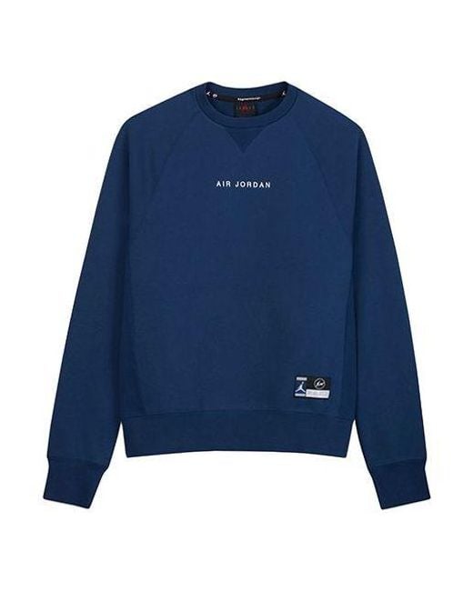 Nike Blue X Fragment Crewneck /Sport Royal/ for men