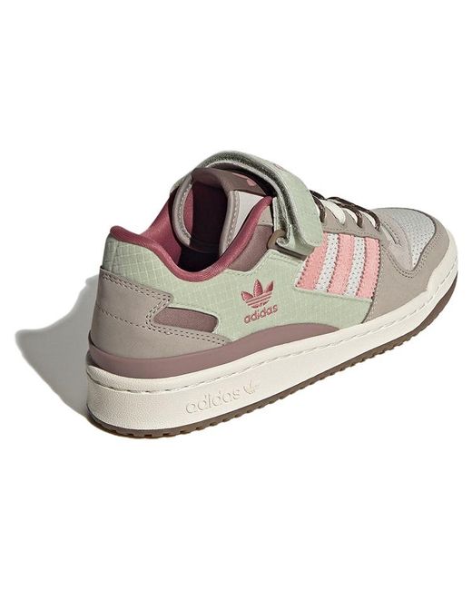 Adidas White (Wmns) Originals Forum Low Shoes Multi-Color'