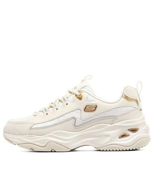 Skechers White (Wmns) D'Lites 4.0