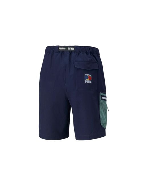 PUMA Blue X Butter Goods Rip Stop Cargo Short for men