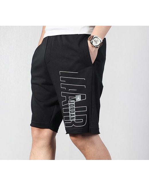 Nike Black Jumpman Moto Sho Basketball Sports Shorts for men