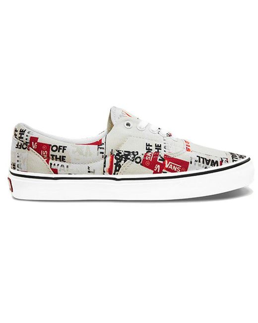 Vans White Era Alphabet for men