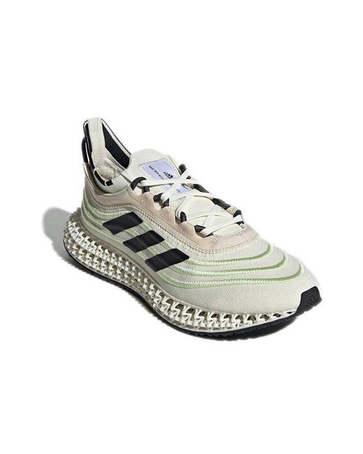 Adidas White X Parley 4Dfwd 'Off Almost Lime' for men