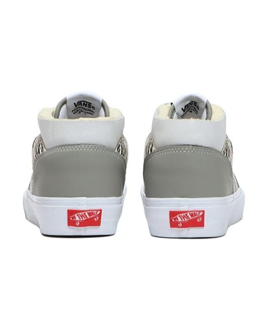 Vans White Half Cab Ef Vlt Lx 'Zebra' for men