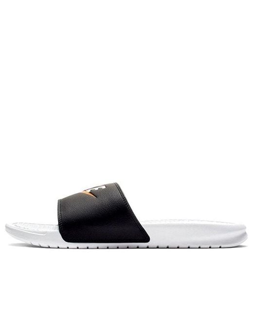 Nike Black Benassi Jdi Mismatch for men