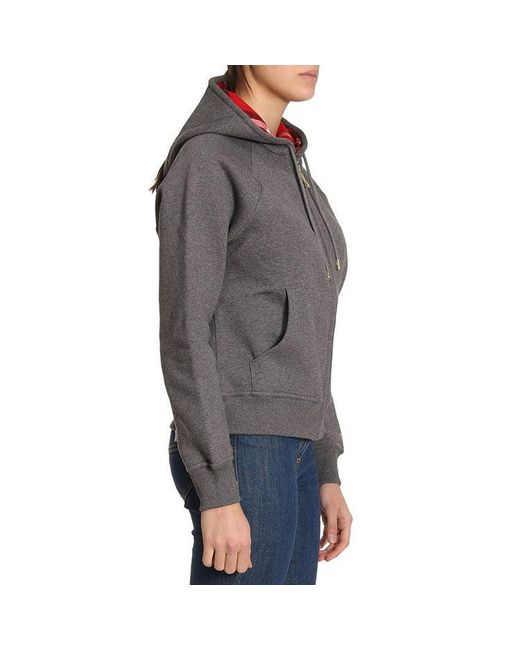Burberry Gray (Wmns) Casual Hoodie