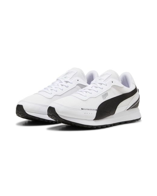 PUMA White Road Rider Leather for men
