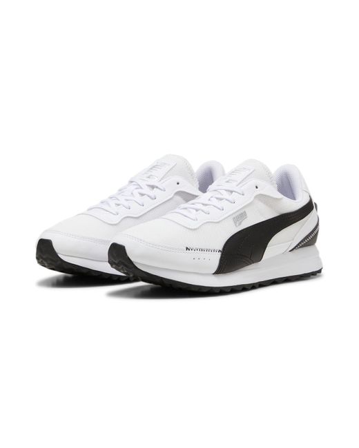 PUMA White Road Rider Leather for men