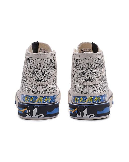 Li-ning White Superwave Canvas Hi for men