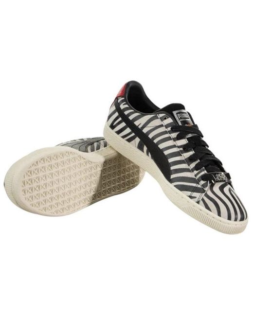 PUMA Black Paul Stanley X Suede Classic 'Kiss' for men