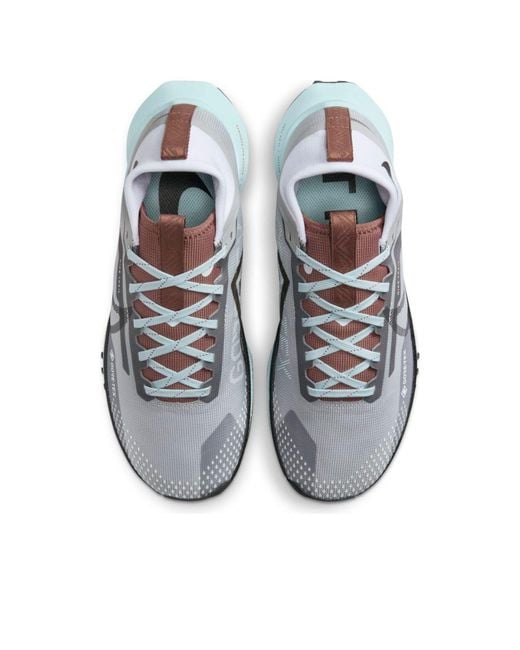 Nike Blue (Wmns) React Pegasus Trail 4 Gtx 'Light Smoke Glacier'