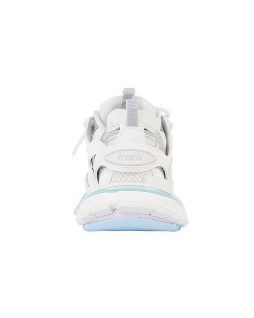 Balenciaga Track Lace-up Sneakers White Pastel