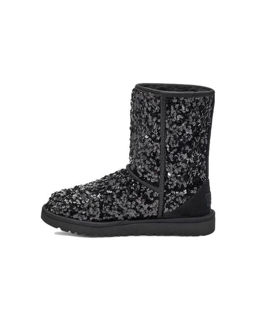 Ugg Black (Wmns) Classic Short 'Sequin'