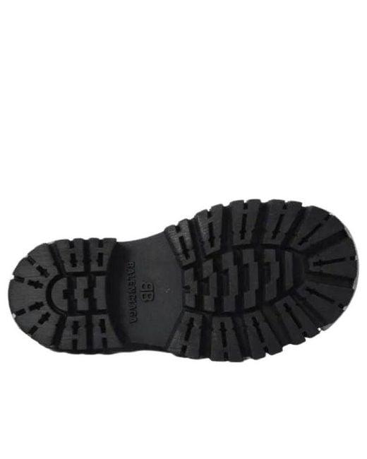 Balenciaga Black Tractor Loafer for men