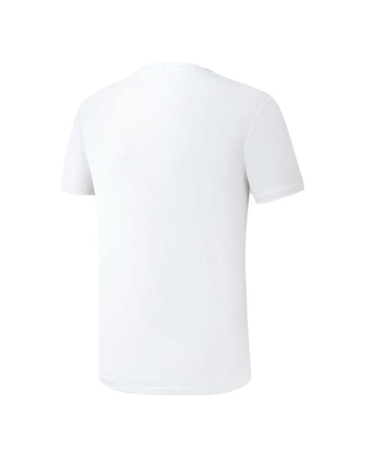 Fila White Athletics Collection Logo T-Shirt for men