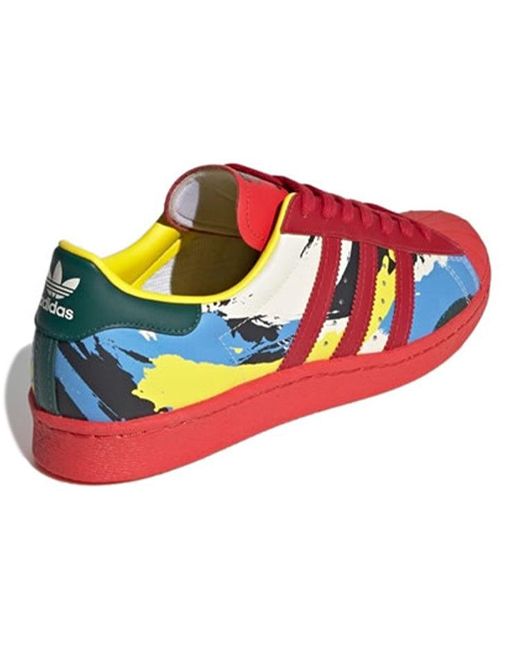 Adidas Red Originals Superstar 80S Ac for men