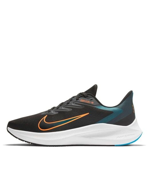 Nike Blue Air Zoom Winflo 7 Atomic' for men