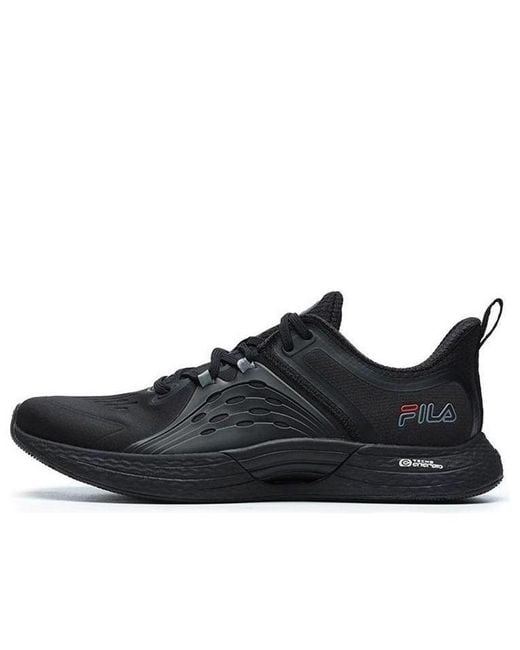 Fila Black Athletics Training Shoes 'Triple' for men