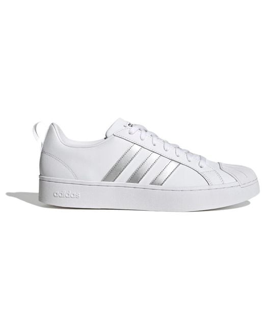 Adidas White Neo Streetcheck Shoes 'Cloud' for men