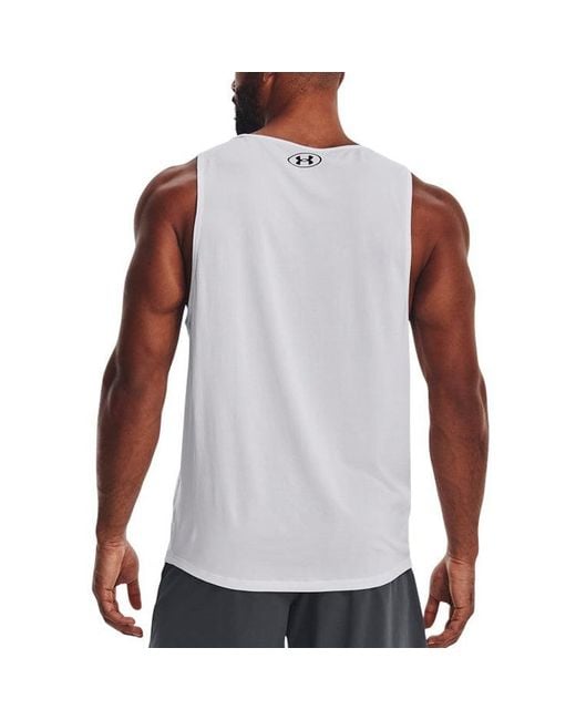 Under Armour White Tech 2.0 Tank Top for men