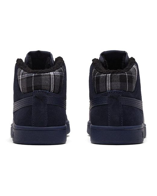 PUMA Blue Smash V2 Mid Wtr Fleece/ Mid Board Shoes for men