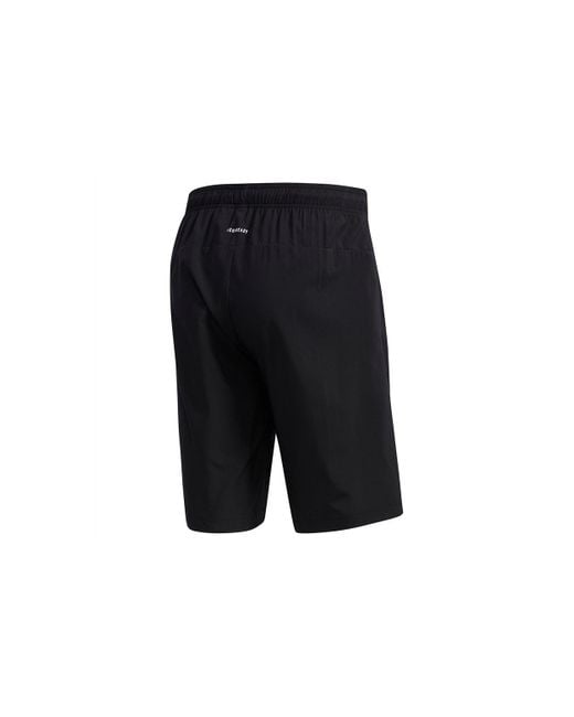 Adidas Black M Mh Lt Wv Sho Casual Running Sports Shorts for men