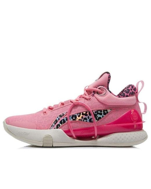 Li-ning Pink Strike 8 'Geranium Powder' for men
