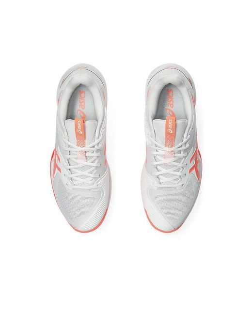 Asics White Solution Speed Ff 3 Tennis Shoe