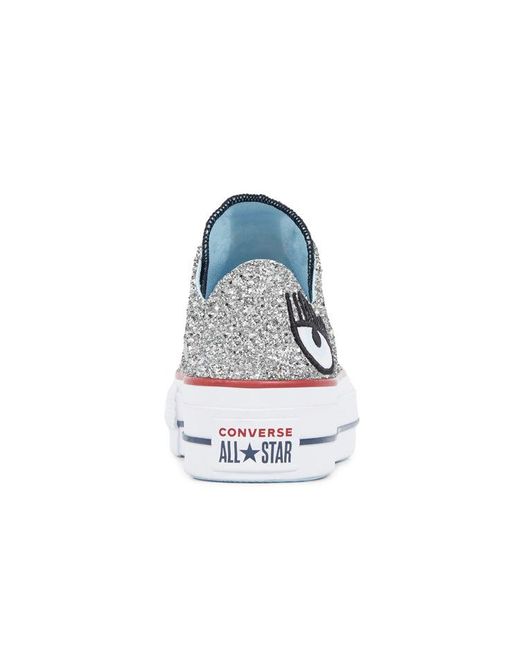 Converse White (Wmns) Chiara Ferragni X Chuck Taylor All Star Lift Ox