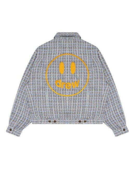 drew house mascot patch jacket xs