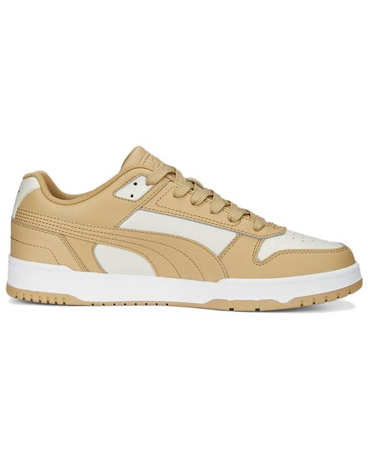 PUMA White Rbd Game Low for men