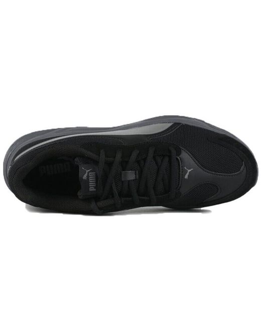 PUMA Black 90S Runner Sd Castlerock' for men