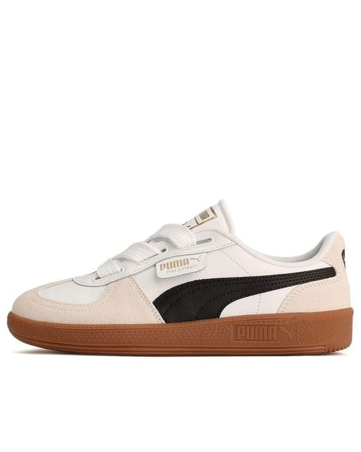 PUMA White (Wmns) Palermo Wide Lace Sd Vapor'