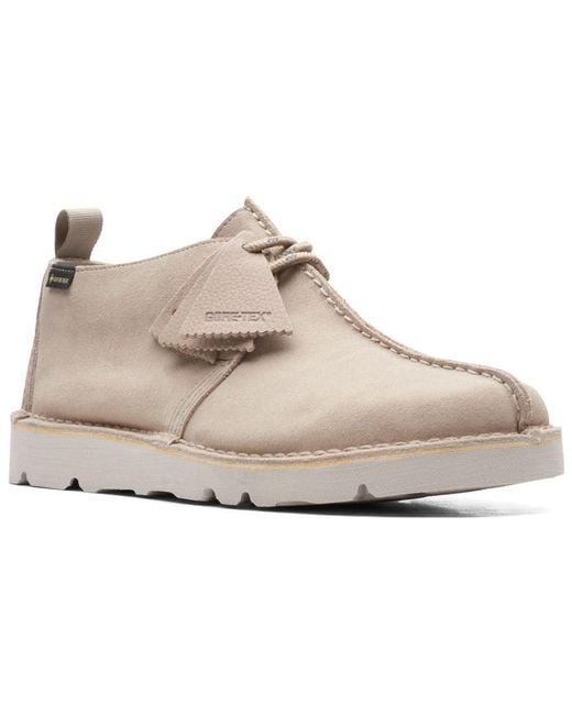 Clarks Desert Trek Gore-Tex 'Sand Suede' in Natural for Men | Lyst UK