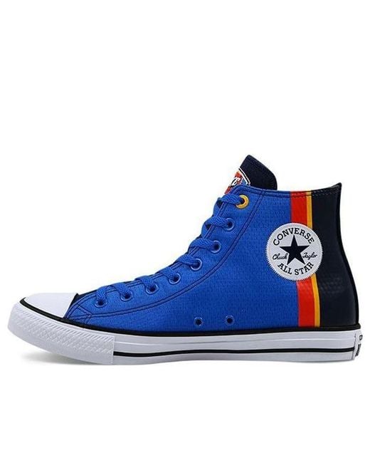 Converse Blue Chuck Taylor All Star Hi Franchise Oklahoma City Thunder for men