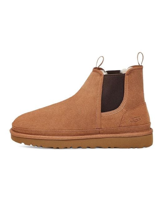 Ugg Brown Neumel Platform Chelsea Boot 'Chestnut' for men