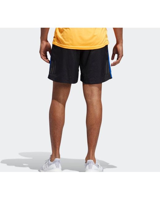 Adidas Black Minimalistic Solid Color Training Sports Shorts for men