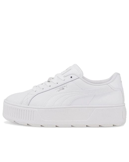 PUMA White (Wmns) Karmen Leather