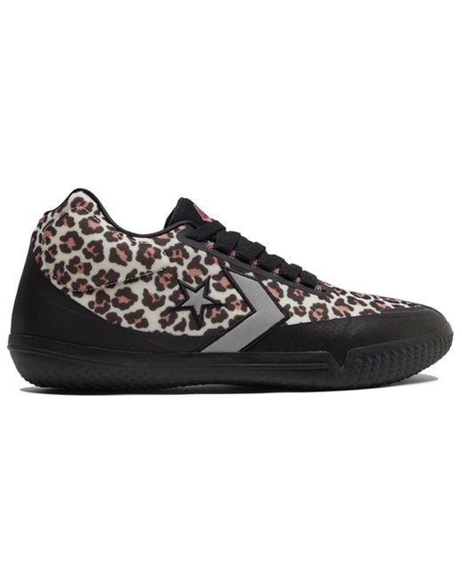 Converse Black All Star Bb Evo 'Leopard' for men
