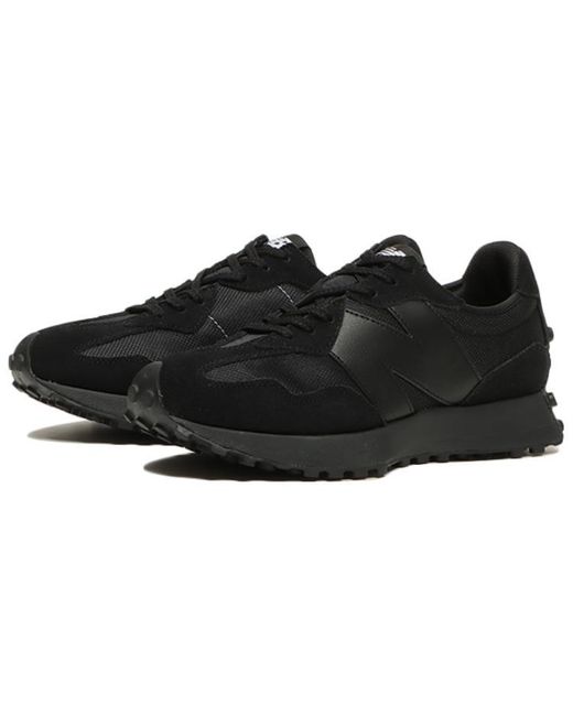 New Balance Black 327 'Triple' for men