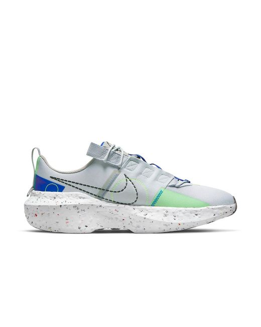 Nike Blue Crater Impact 'Pure Platinum' for men