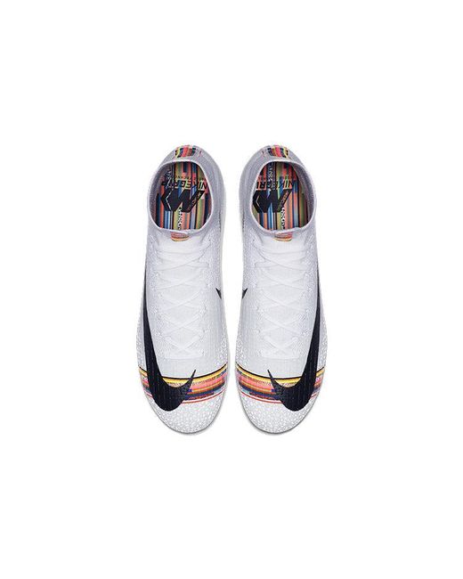 Nike White Mercurial Superfly 6 Elite Se Fg 'Pure Platinum' for men