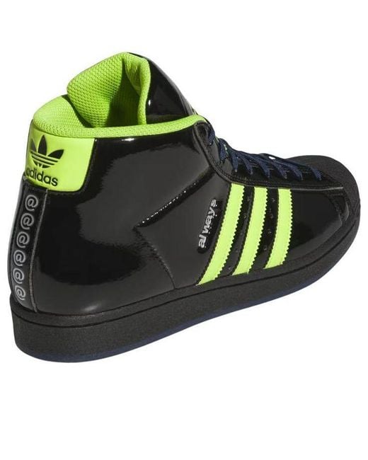 Adidas Black X Always Pro Model Adv Semi Solar Slime' for men