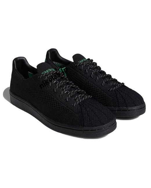 Adidas Black X Pharrell Superstar Primeknit for men