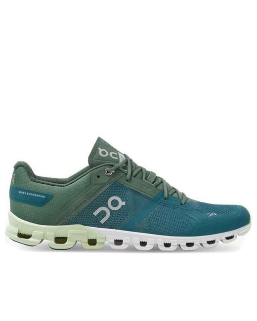 On Shoes Green Cloudflow 'Sea Petrol' for men