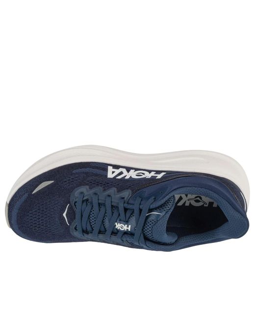 Hoka One One Blue Bondi 9 'Varsity' for men