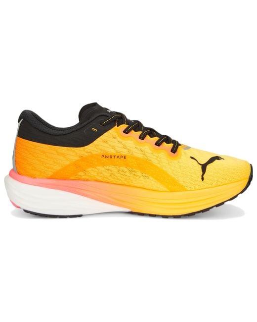 PUMA Yellow Deviate Nitro 2 'Sunset Glow Sun Stream' for men