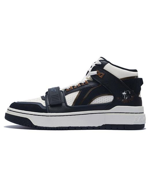 Li-ning Blue Badfive Rookie High for men
