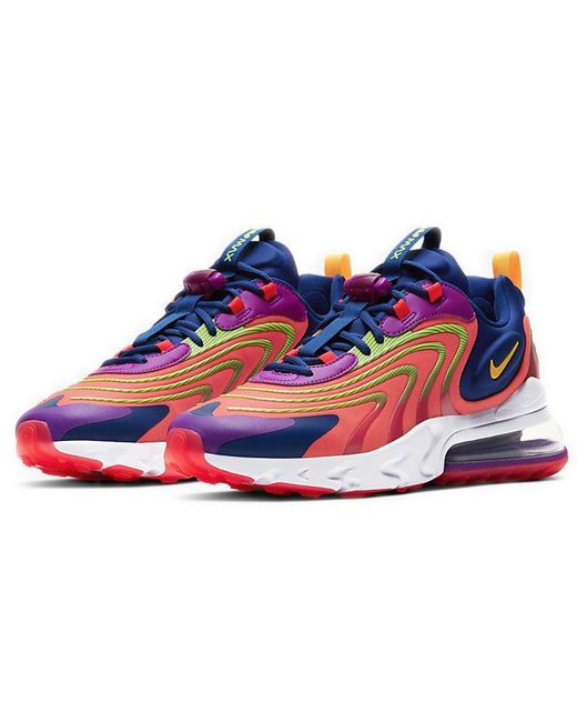Nike Blue Air Max 270 React Eng 'Raspberry Ripple' for men