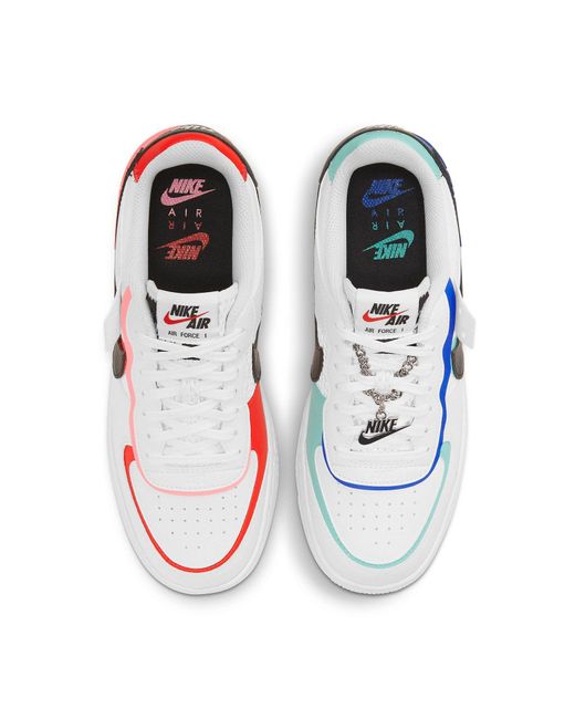 Nike Blue (Wmns) Air Force 1 Shadow